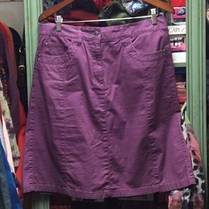 Talbots cotton skirt